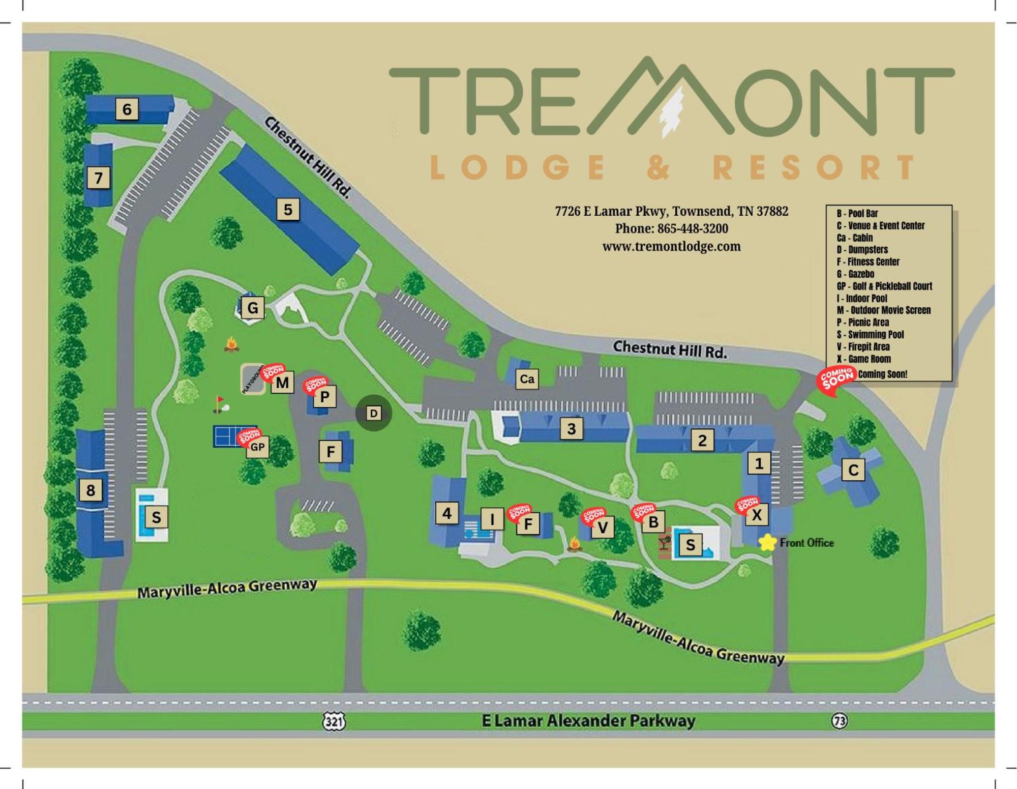 טאונסנד Tremont Lodge & Resort מראה חיצוני תמונה